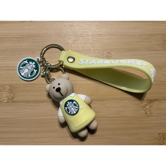 Starbucks Bear Keychain - Picture 3 of 5